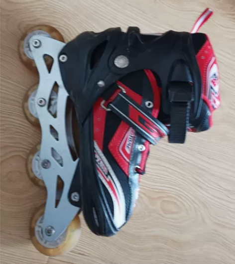 隆峰40-41大码成人溜冰鞋成年旱冰鞋男闪...