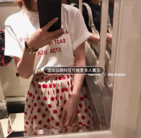 TASTILY波点裙,瓢虫点点可爱港风… ...