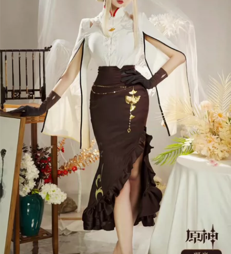 出）全套凝光必胜客联动cos 次元依家m码...