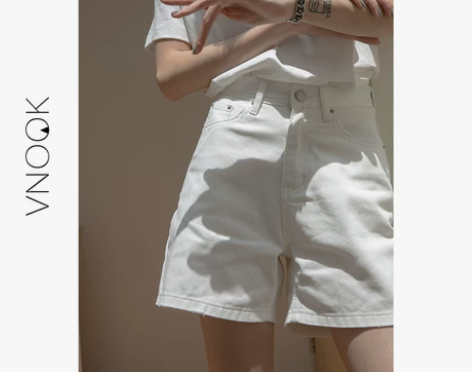 VNOOK-2019SS 好版型全棉高腰水...