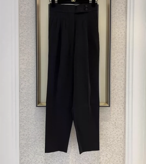 Sumrio su正品纽扣装饰高腰褶皱光泽...