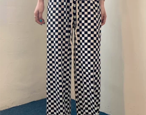 秒杀价~ 夏季小个子垂感直筒阔腿裤子高腰宽...