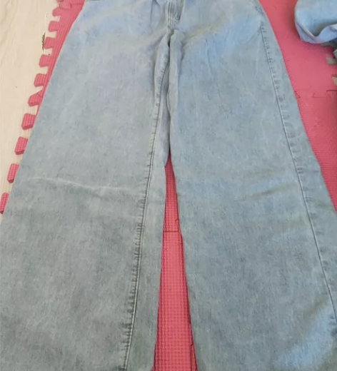 阔腿牛仔裤s码大量小码牛子裤买5送一 感兴...