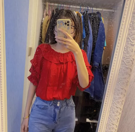 牛仔阔腿裤 S码数 90-105斤 感兴趣...