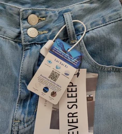 顺滑垂坠!2023夏季莱赛尔天丝牛仔阔腿裤...