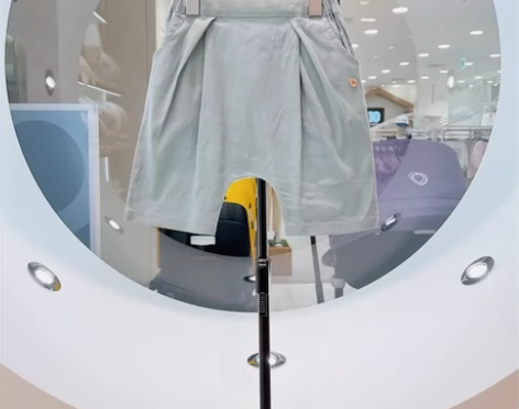 2023夏款上韩国 ett小飞马淡绿色棉麻...