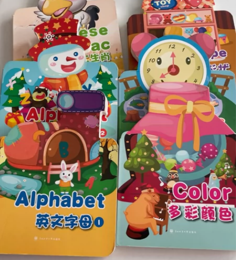 儿童立体启蒙书 几乎全新,全套40元,不包...