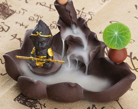 齐天大圣孙悟空茶宠高山流水紫砂倒流香炉家用...