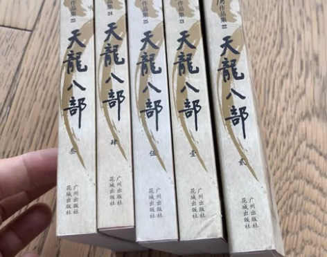 金庸口袋本天龙八部，稀缺绝版，近乎全新 感...