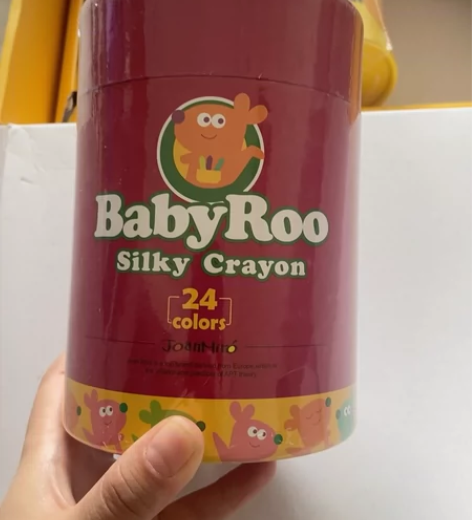 美乐童年24色旋转蜡笔，孩子小，只想留套盒...