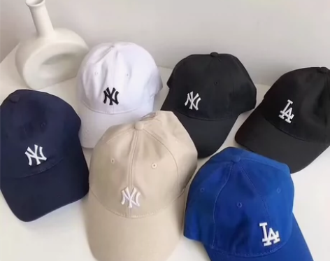 韩国帽子百搭遮阳软顶小标鸭舌帽棒球帽软顶鸭...