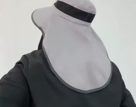 处理遮阳帽男士夏季户外钓鱼帽子大檐护脖渔夫...