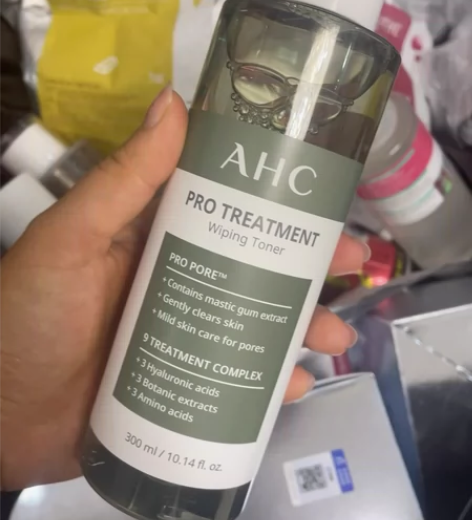 AHC爽肤水湿敷补水化妆水收缩毛孔，全新包...