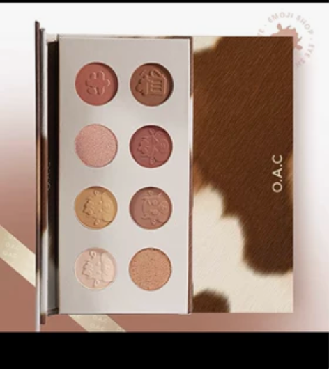 oac欧可表情眼影盘哑光大地色 全新 需要...