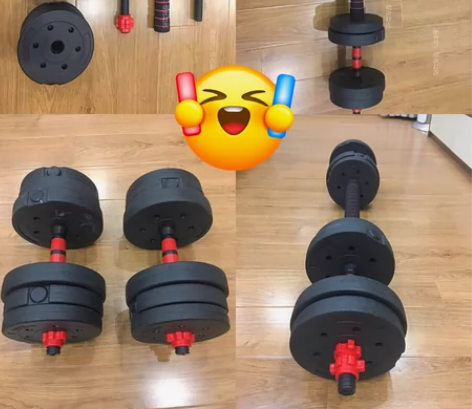 【哑铃套装包邮】哑铃男士健身家用可自行调节...