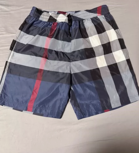 巴宝莉抽绳游泳裤 短裤 m码 穿过一次 夏...