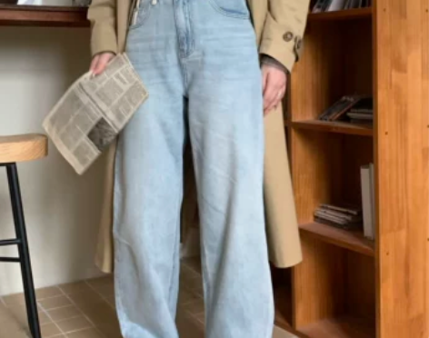 【EH STORE 】曼城牛仔 复古做旧水...