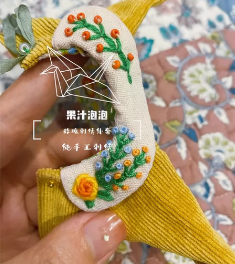 【果汁泡泡】小布blythe 玫瑰刺绣百搭...