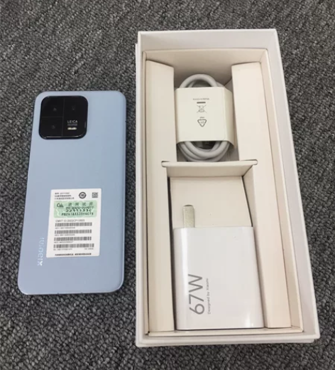 小米13 12?256G 蓝素皮 4月5激...