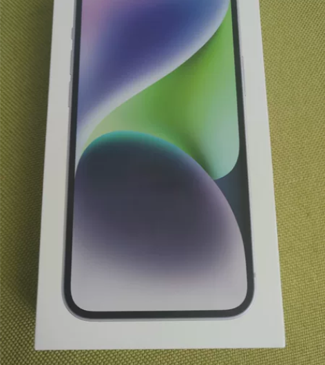 苹果手机iphone14 淡紫色 128g...
