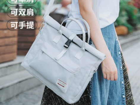 笔记本电脑包14寸女手提16适用苹果mac...
