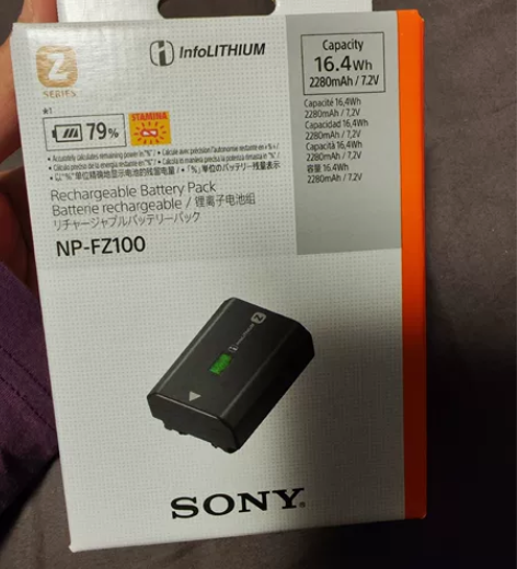 Sony/索尼 NP-FZ100 可重复充...