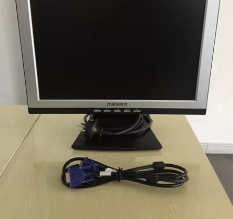 【清华同方17寸显示器】完美屏功能完好无维...