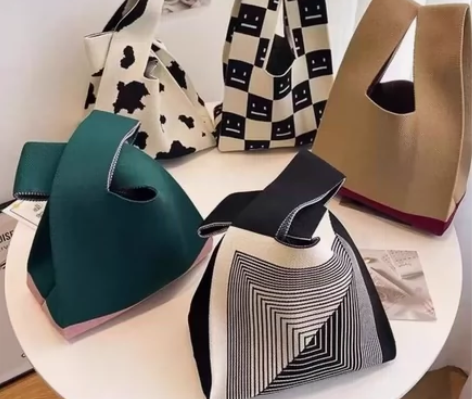 【ins针织手拎包】full wish品牌...