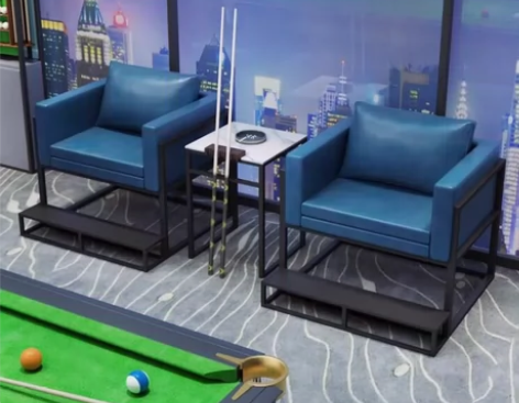 台球桌椅台球沙发椅台球椅台球厅专用卡座椅观...