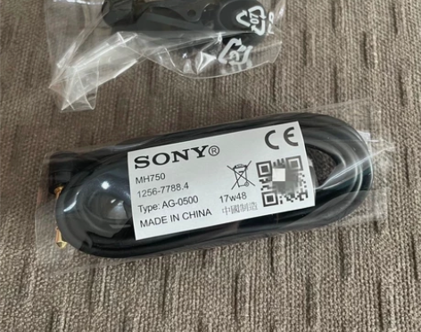 索尼MH750 原装耳机重低音3.5mm有...