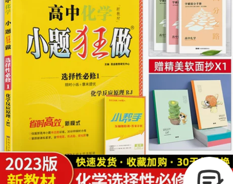 2023高中小题狂做 高二选择性必修一化学...