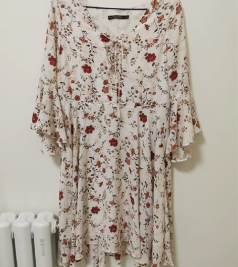 拉夏贝尔雪纺连衣裙 穿上就是小仙女 感兴趣...