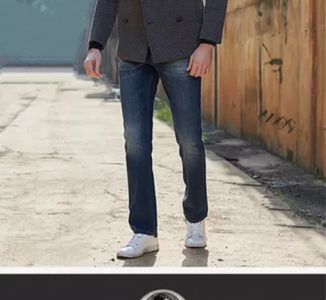 36码34码30码英国男式直筒牛仔裤/s码...