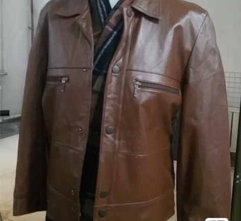 断码FSZCGH(啄木鸟)真皮皮衣男士油蜡...