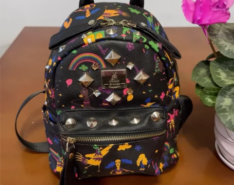 Bromen 不莱玫  女款双肩背包小板！...