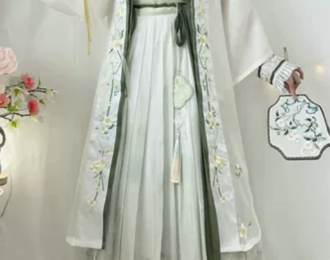 【狂欢价】玉术原创汉服女【花意】宋制长干寺...