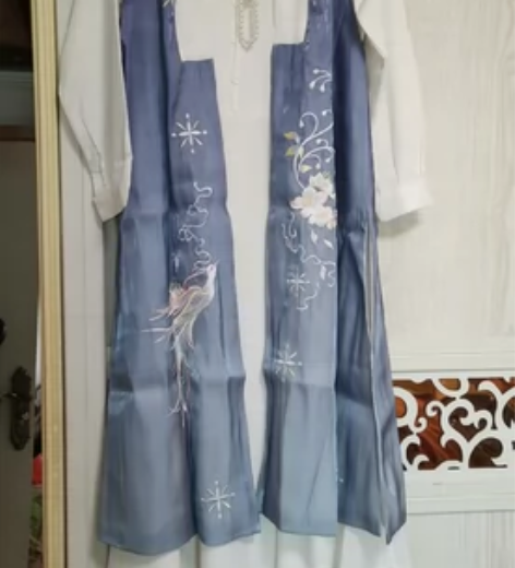 劲合家汉服 汉元素日常汉服连衣裙套装 一套...