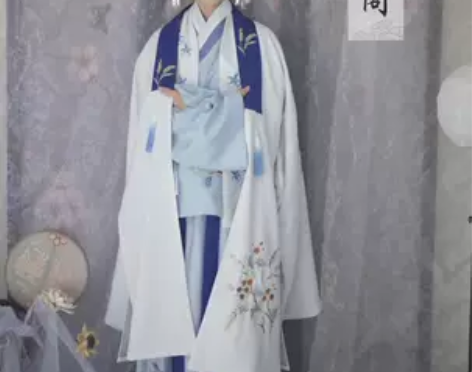 ?|司南阁| 原创 汉服 绣花—风回雪 正...