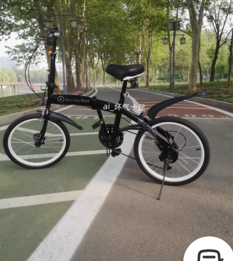 全新飞鸽凤凰折叠山地车自行车代步自行车复古...