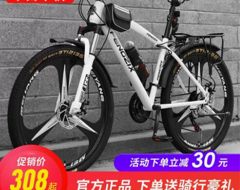 上海凤凰车件有限公司山地自行车成人男女式单...