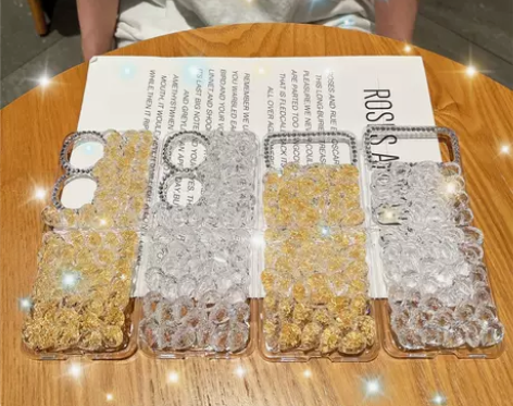 适用三星zflip3手机壳折叠保护套高端奢...