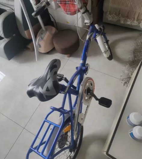 折叠自行车八九成新，一百块钱自提 感兴趣的...