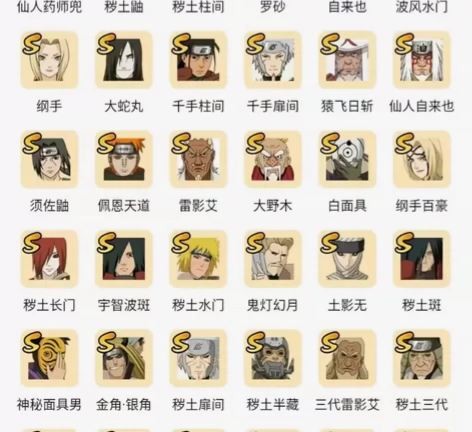 火影任选永久级s忍套餐 续作佐助 斑 我们...