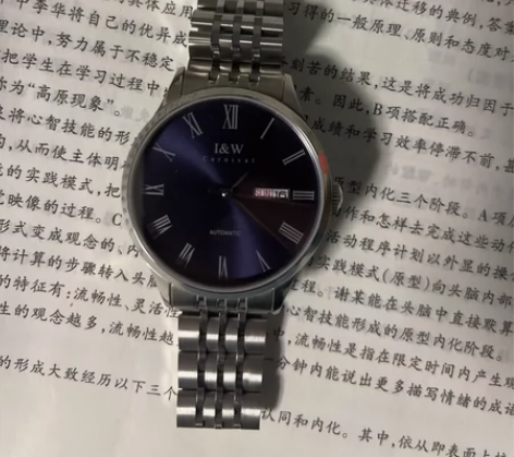 瑞士I##amp；amp；W手表男机械表全自动超薄进口机芯时尚休闲百搭...