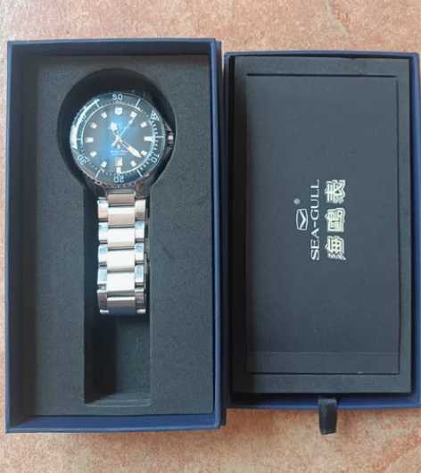 海鸥手表海洋之星pro蓝色全自动机械表 男...