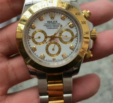 蓝宝石玻璃镜面永不磨损 厚包金 库存未使...