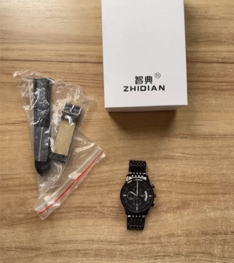 (还没撕表盘膜）新款概念全自动机械表韩版潮...