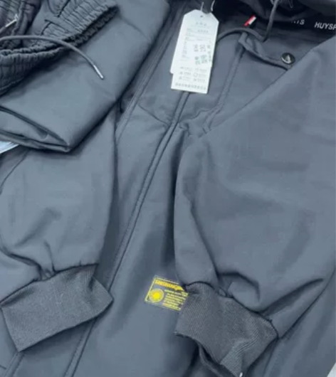 冬季防水加绒迷彩服男套装劳保工作防寒保暖车...