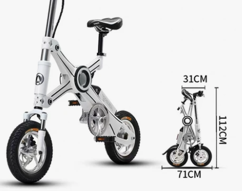 ?电动车 电动Askmy恩斯迈x3折叠亲子...