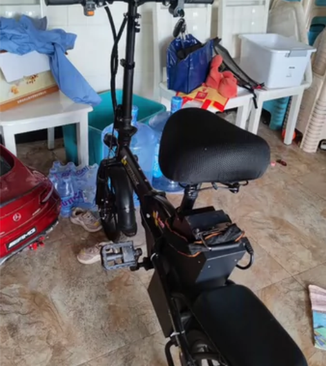 折叠电动自行车，48V60A，速度超快，续...